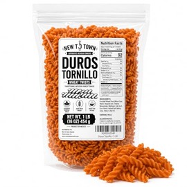 Duros Twists 1 lb, Duritos Mexican Wheat Twists, Chicharrones de Harina, Wheat Twists for Frying, Fritura de Tornillo, Mexican Snacks, Duros Pasta by New to Town