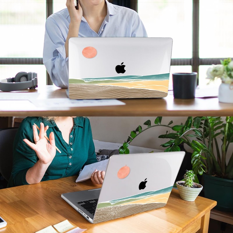 YSCLBAHUK Compatible with MacBook Pro 14 inch Case 2024-2021 Release