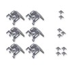 EFIXS Universal Brackets (Blind Support) (Pack of 6) for Wall