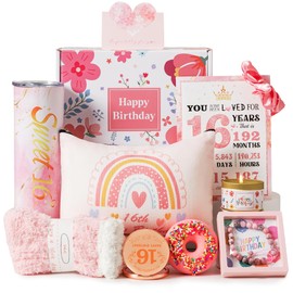 16th Birthday Gifts for Girls,Best Gifts Basket Presents Ideas for Turning 16 Year Old Girls,Happy Sweet 16th Birthday Pamper Hamper Box Kit for Sister Daughter Granddaughter Niece Teenage Teen Her