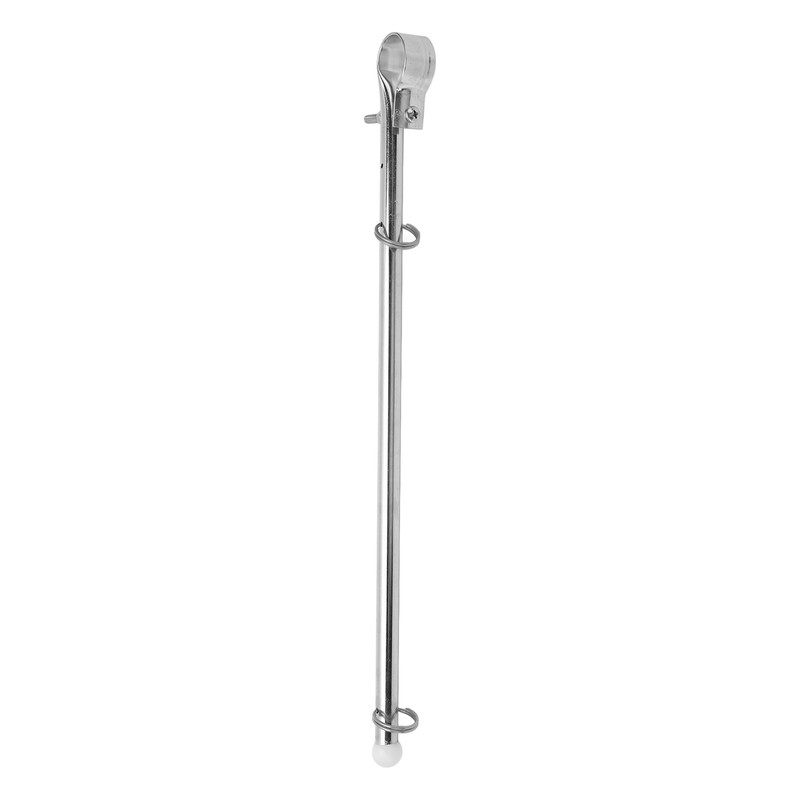 Boat Flag Pole Beautiful Practical Polishing Stainless Steel Rail Mount