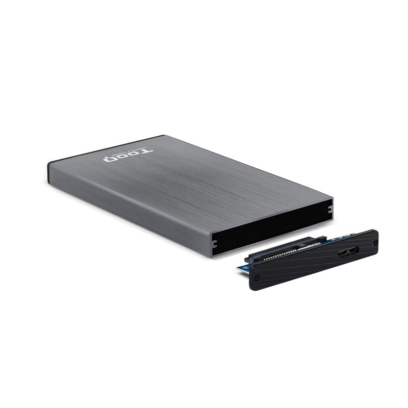 TOOQ TQE-2527G - 2.5" HDD Enclosure (SATA I/II/III up to