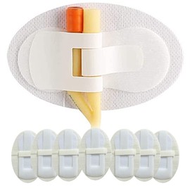 10 PCS Catheter Stabilizer Leg Band Holder Breathable Catheter Fixed Sticker Stabilizing Device for Elderly Men and Women.