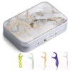 Gerkia Dental Floss Case, Portable & Lightweight, Perfect for Travel,
