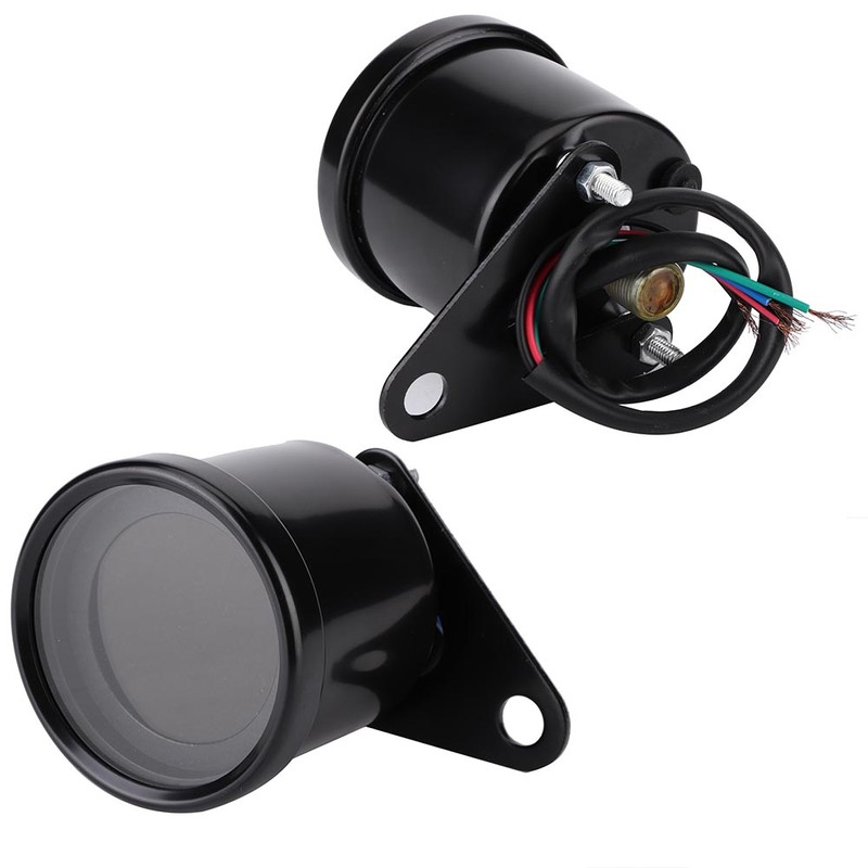Universal Motorcycle LED Digital Speedometer Tachometer Speed Gauge Oil Level