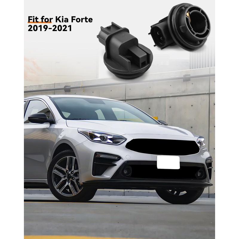Daytime Running Light Socket Holder Fit for Kia Forte 2019