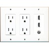 RiteAV Power Outlet x 2 and 2 HDMI 1 Coax
