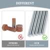 Threaded Rod M8, Pack of 5, Galvanised Threaded Rods, Carbon