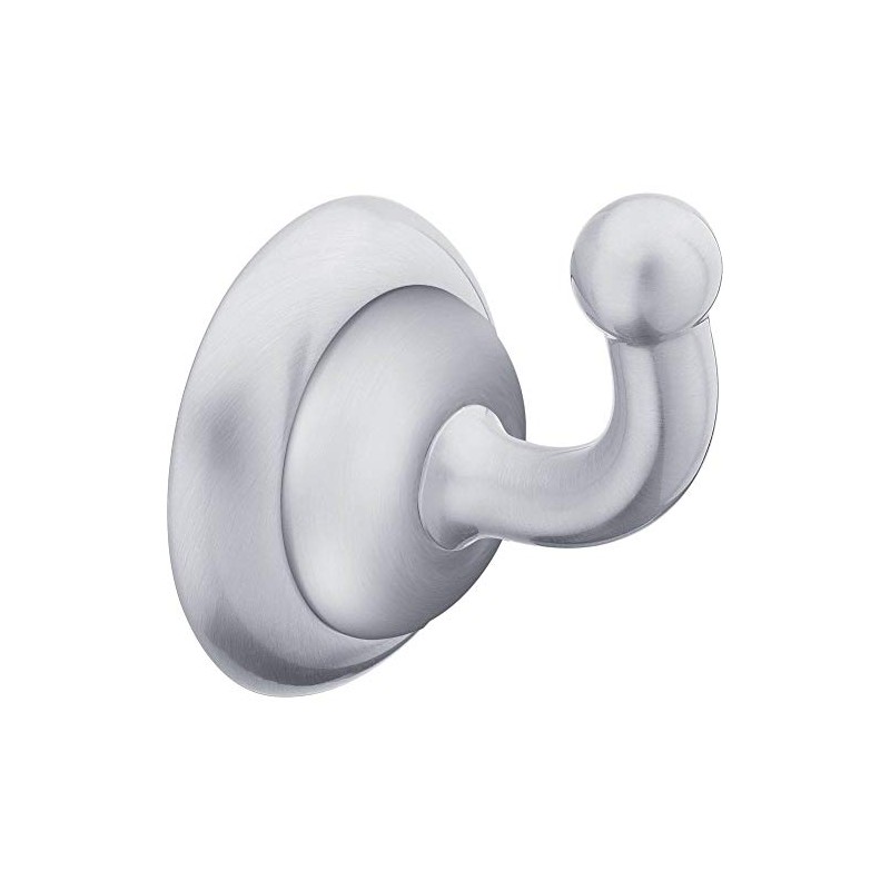 Moen DN6303BC Kelsey Inspirations Brushed Robe Hook, Brushed Chrome