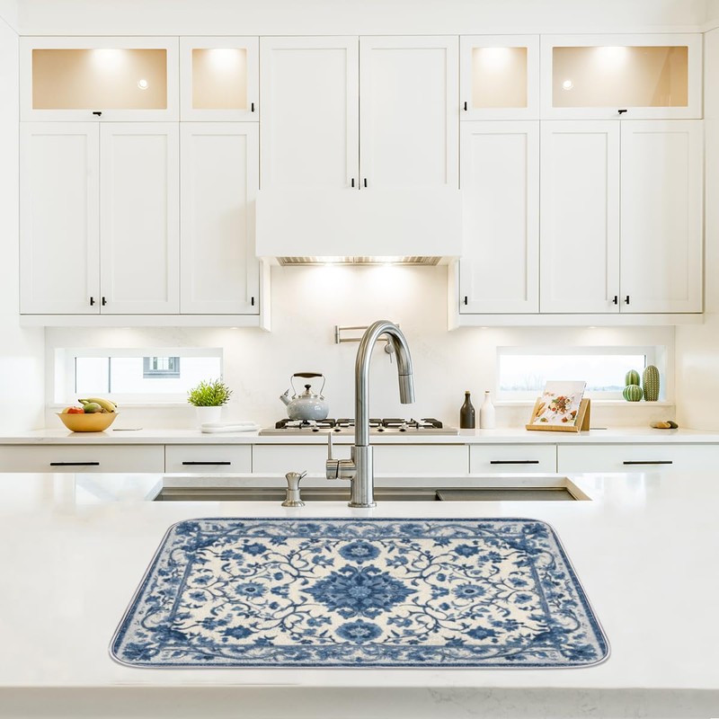 Dish Drying Mats for Kitchen - Super Absorbent Dish Dryer