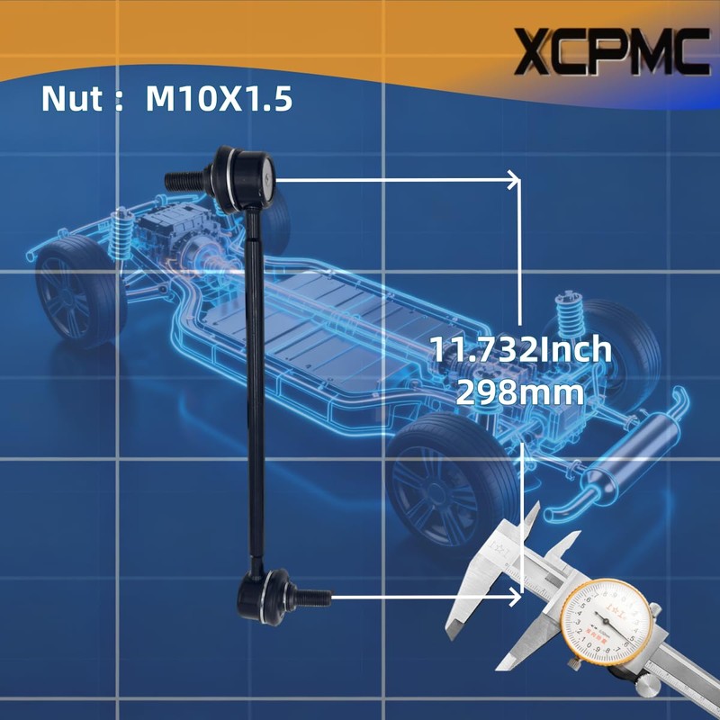 K750554 Front Suspension Sway Stabilizer Bar End Drop Link Kit