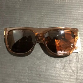 A NEW DAY WOMEN'S POLARIZED SUNGLASSES  SQUARE-01, BROWN FRAME, 4173, NEW