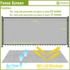 FLORALEAF 4'×90' Privacy Screen Fence Windscreen Mesh Shade Net Cover