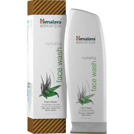 Himalaya Himalaya Botanique Hydrating Natural Face Wash with Aloe Vera, Lavender Oil and Cucumber for Normal to Dry Skin, Free from Parabens, SLS and Phthalates, Dermatologically Tested, 150 ml (5.07 oz)