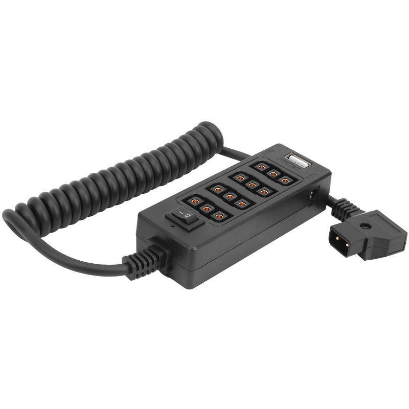 DTAP Male Port to 4 DTAP and 2 DC Female