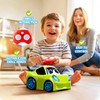 PC P&C Green Remote Control Car for Toddlers, Safe &