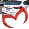 Xotic Tech Rear Trunk Evil M Emblem Logo Decor Badge