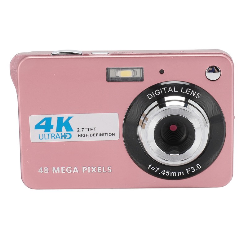 4K Digital Camera 48MP HD 2.7 Inch Screen 8X Zoom