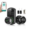 VANZBON Smart Door Knob Lock with Keypad,Keypad Door Knob with