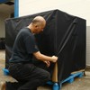 Waterproof Pallet Covers, 420D Heavy-Duty Zipper Pallet Cover to fit