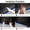 YOJOJOCO 6PCS Door Sill Protector for Chrysler Pacifica 2017-2025 Accessories