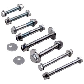 maXpeedingrods Front Control Arm Cam Bolts Mounting Hardware Kit for Dodge Ram 1500 4x4, 2500 3500 2003-2009