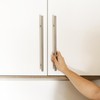 10 Pack Brushed Nickel Cabinet Pulls, Kitchen Cabinet Handles, 3.8
