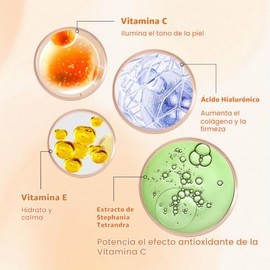 VGO- Hidratación profundaEl suero de vitamina C VGO proporciona una hidratación intensa que retiene la humedad, ayuda a equilibrar tu cutis, estimula