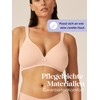 Naturana® Women’s Bra without Underwire (Cup A–D), 100% Padded Straps,