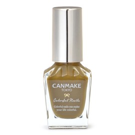Canmake Colorful Nails N89 Mossy Green, 0.3 fl oz (8 ml), High Color, Quick Drying, Moss Green, Sheer
