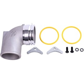 Unbranded Turbocharger Intake Elbow 7W3144 fits Caterpillar 3406B C15 C16 Engine D10N D10R