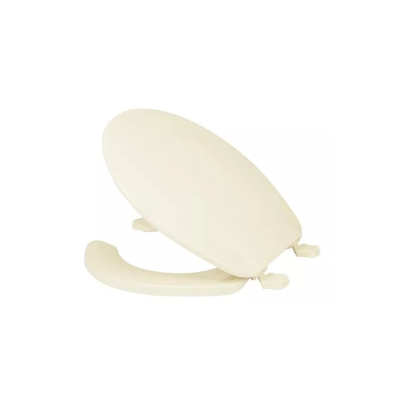 Foset Asiento Para Wc Redondo, Color Hueso Foset Awc-40h
