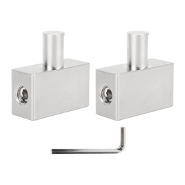 2pcs Car Audio Amp Input Reducers Dual 1/0 Gauge to 1/0 Gauge Wire Reducer Power and Ground Input Adapter for Car Audio Universal