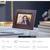 Simply Smart Home PhotoShare 10" Smart WIFI Frame – ESPRESSO