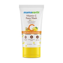 Mamaearth Vitamin C Face Wash with Vitamin C and Turmeric for Skin Illumination - 150ml