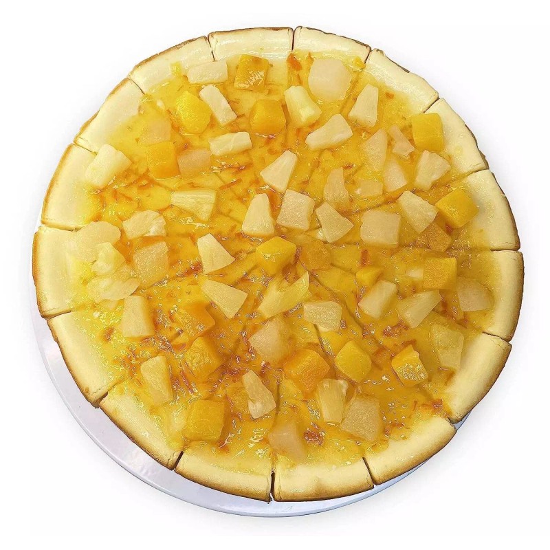 ANDY ANAND CHOCOLATIER Tropical Fruit Cheesecake 9" Pineapple, Pears &