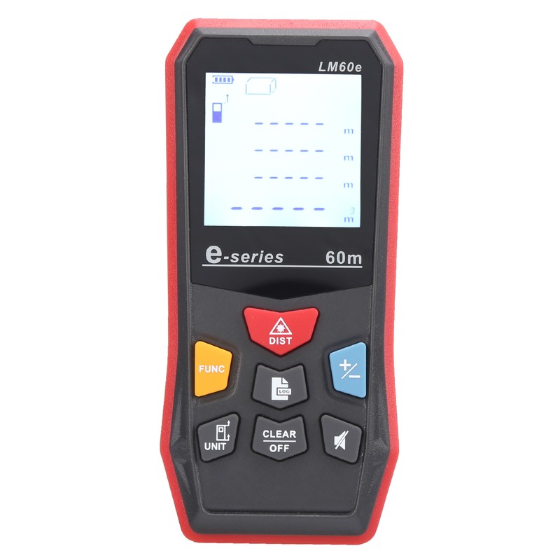 LM60e Digital Infrared Laser Distance Meter Portable 60m Range Finder