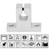 10 Pcs Linear Motion Rail Guide Support Aluminum Alloy High