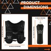 Adjustable Unisex Running Vest - Lightweight Hydration Vest with 1.5L