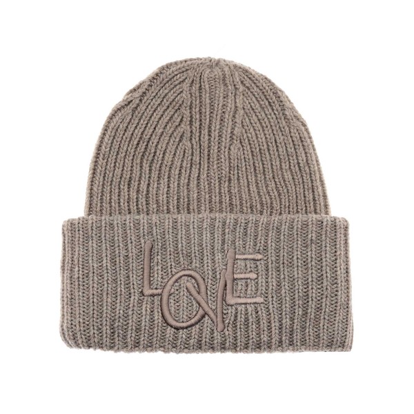 Zwillingsherz Slouch Beanie Hat Made of Wool - High-Quality Knitted