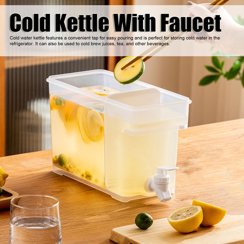 Refrigerator Drink Cold Kettle Large Capacity Multi Function Beverage Storage