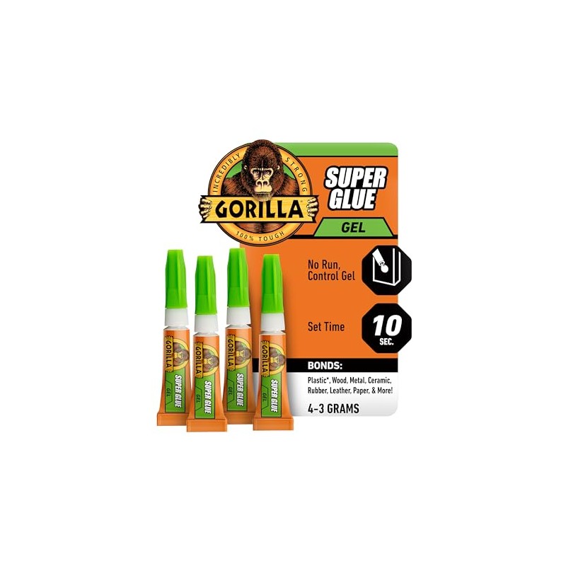 Gorilla 105801 - Tubo de 3 g, transparente