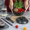 Niturceal Ceramic Ramen Bowl Set Ramen Noodle Bowl with Lid