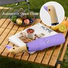 Natuquebrela Folding Duck Umbrella Cute - Duck Head Wooden Handle