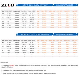 Ultra Stretch 3mm Neoprene Wetsuit, Front Zip Full Body Diving Suit, one Piece for Men & Women-Snorkeling, Scuba Diving Swimming, Surfing