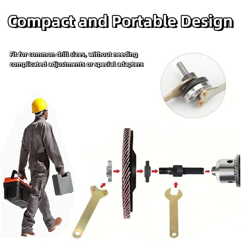 Angle Grinder Connector Set, Conversion Angle Grinding Adapter Connecting Rod