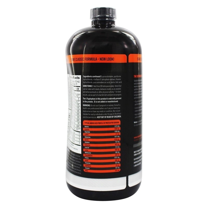Twinlab AMINO FUEL 32 fl oz Liquid Aminos ORANGE 23g