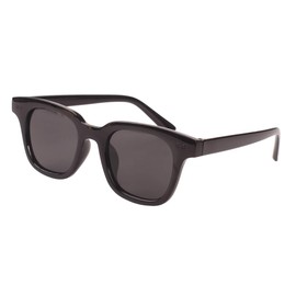 Bestum Inspired Square Sunglasses With Rivets Tinted Lens UV400 (Black, Light blue+Grey)