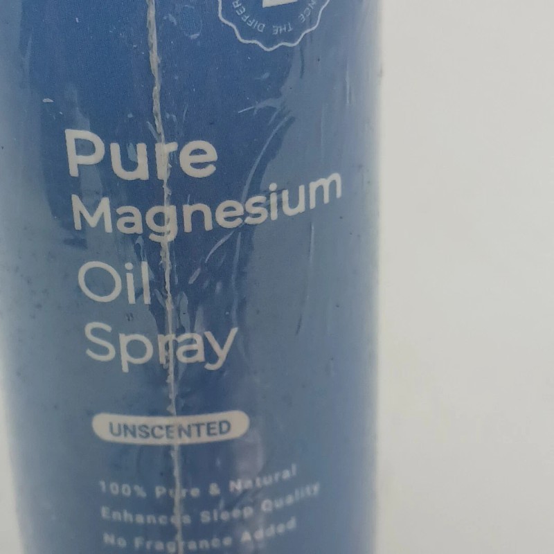 Pure Organic Magnesium Oil Spray Fast Absorbent Promotes Calm Sleep