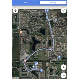 Pacific Track GPS TRACKER-1/4 Inch LIVE-Works w/Many GPS Platforms#CONC